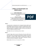 Ética Na Terapia Com Adolescentes