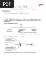 Aircraft Transportation and Maintenance Management 1