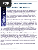 Waite Group - Perl 5 Interactive Course