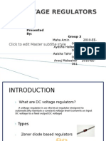 DC Voltage Regulators