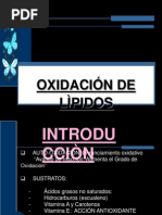 Oxidacion de Lipidos