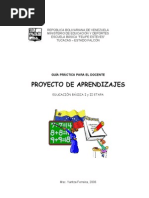 Guía Práctica para Elaborar Proyectos de Aprendizaje