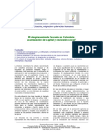 Subtema 3 - El Desplazamiento Forzado en Colombia, Acumulación de Capital y Exclusión Social - Martha Nubia Bello