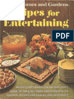 Better Homes and Gardens Recipes For Entertaining