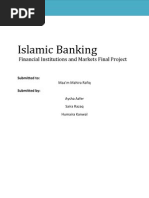 Islamic Banking: Financial Institutions and Markets Final Project