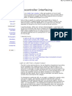 Micro Controller Interfacing