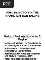 Fuel Injection in The S I Engine