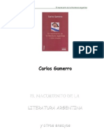 943 Gamerro, Carlos (2006) El Nacimiento de La Literatura Argentina y Otros Ensayos (Ed. Norma)