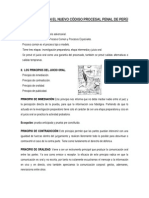 El Juicio Oral en El Nuevo Código Procesal Penal de Perú