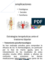 Bipolaridad Complicaciones Tratamiento