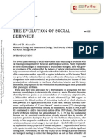 Alexander 1974 The Evolution of Social Behaviour