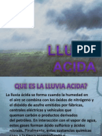 Lluvia Acida