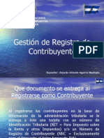 El Registro de Contribuyentes Identificacion (El Salvador II)