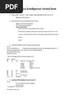 Cara Setting Virtual Host