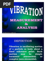 Vibration Measurement & Analysis