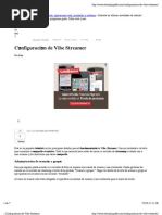 Configuracion de Vibe Streamer