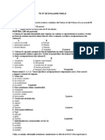 Test Final Biologie 9