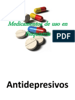 Medicamentos de Uso en Psiquiatría