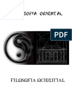 Filosofia Oriental & Ocidental