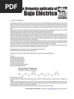 Curso de Armonia Aplicada Al Bajo Electrico Caps.1 y 2