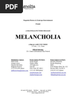 Melancholia Final Notes