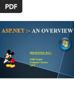 Nidhi ASP - Net Presentation