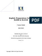 EL098 Course Guide - Reviewed