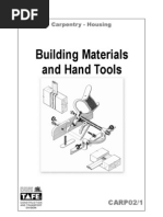 CARP02 Building Materials and Hand Tools