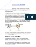 Ventanas de Backup Con Rsync y FreeNAS