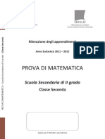 Prova Di Matematica II Superiore