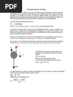 Demos Trac Ion Ley de Stoke