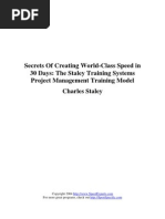 Staley, Charles - Speed Training System