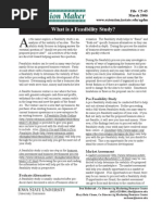 Feasibility Study Vs Business Plan