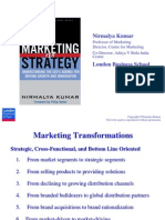 Nirmalya Kumar Marketing As Strategy