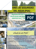 Planes de Seguridad Del Agua - Capacitacion para SEDAPAR SRL