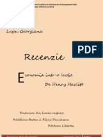 Recenzie Economia Intr-O Lectie