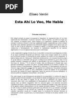 Veron, Eliseo - Esta Ahi Lo Veo, Me Habla Noticiero Televisivo