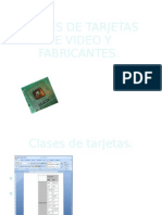 Clases de Tarjetas de Video y Fabric Antes