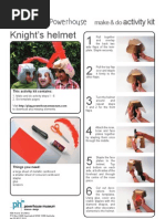 Knight's Helmet: Activity Kit