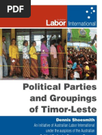 Timor-Leste Political Parties ALP Int. Projects