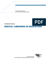 Digital Libraries in Education: Analytical Survey