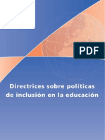 Directrices Sobre Políticas