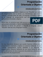 Programacion Orientada A Objetos