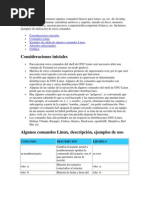 Comandos Mas Usados en Linux