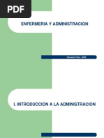 1 Introducción Enfermería y Administración - Gestion Cuidados