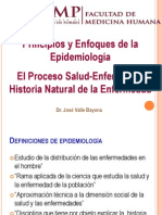 Principios y Enfoques de La Epidemiologia