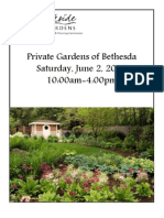 Private Gardens of Bethesda 2012