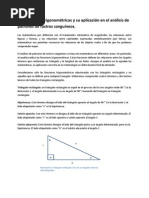 Las Funciones Trigonométricas y Su Aplicación en El Análisis de Patrones de Rastros Sanguíneos