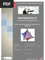 Aplicacion de Las Ecuaciones Diferenciales en La Ingenieria