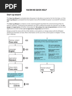 Vacon NX Quick Help Start-Up Wizard: Press Enter